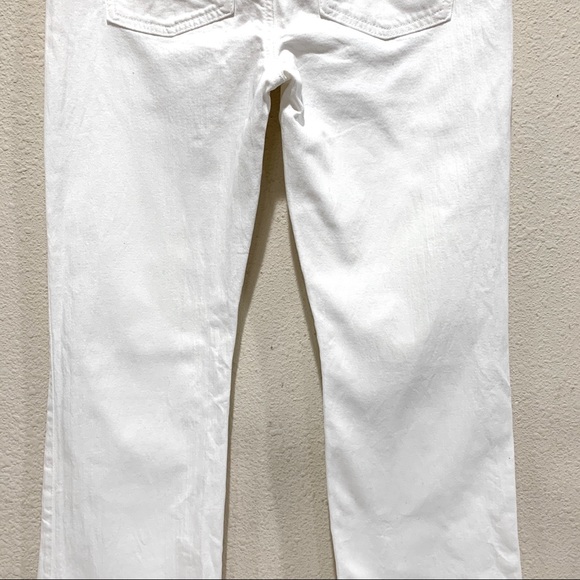 Michael Kors White Pockets Bootcut Jeans - Picture 12 of 16
